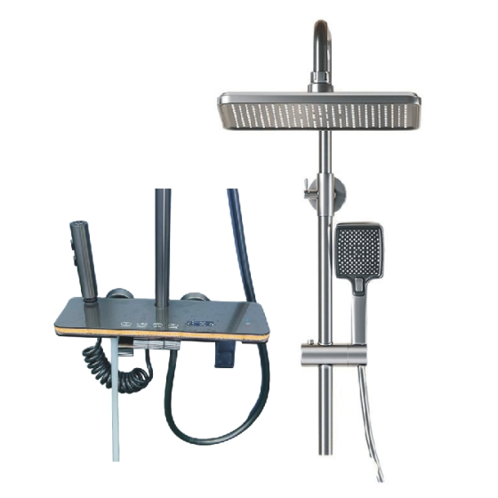 N212R-NGN gray shower set ,stock